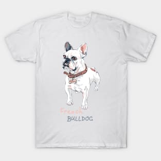 Domestic dog French Bulldog breed T-Shirt